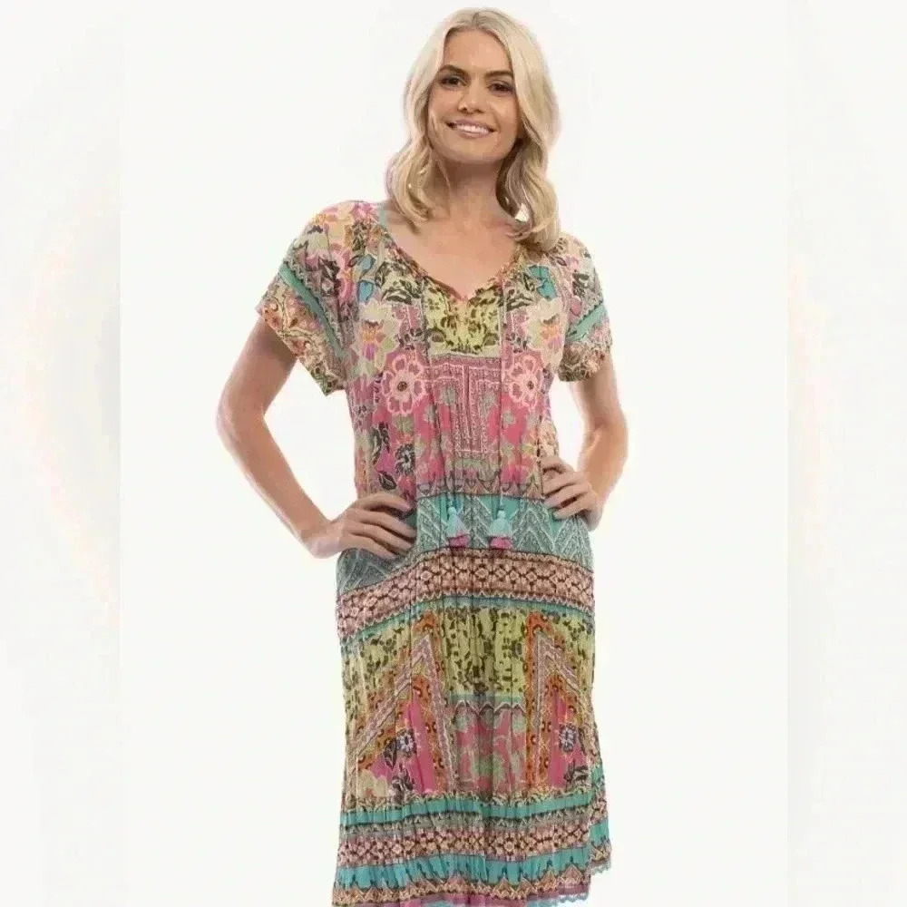 Iruya Short Sleeve Dress